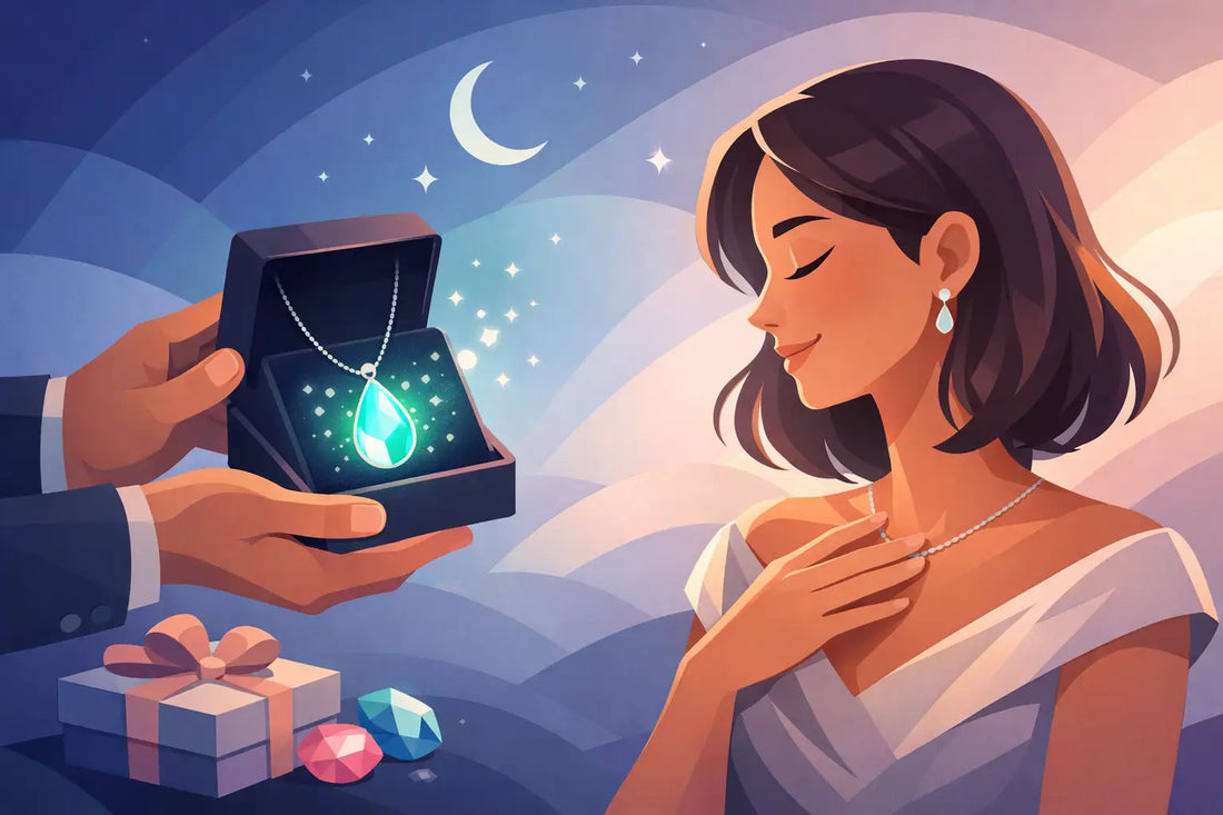 A Unique Gemstone Gift for Your Wife That Glows