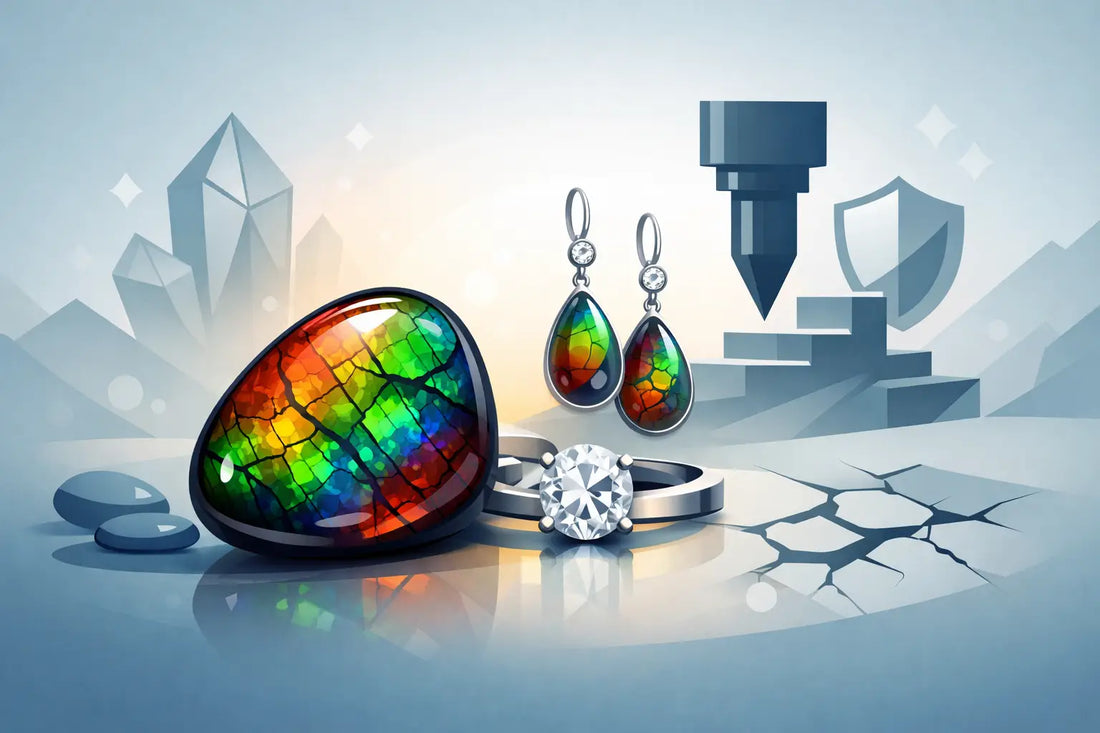 Ammolite Stone Hardness for Fine Jewelry