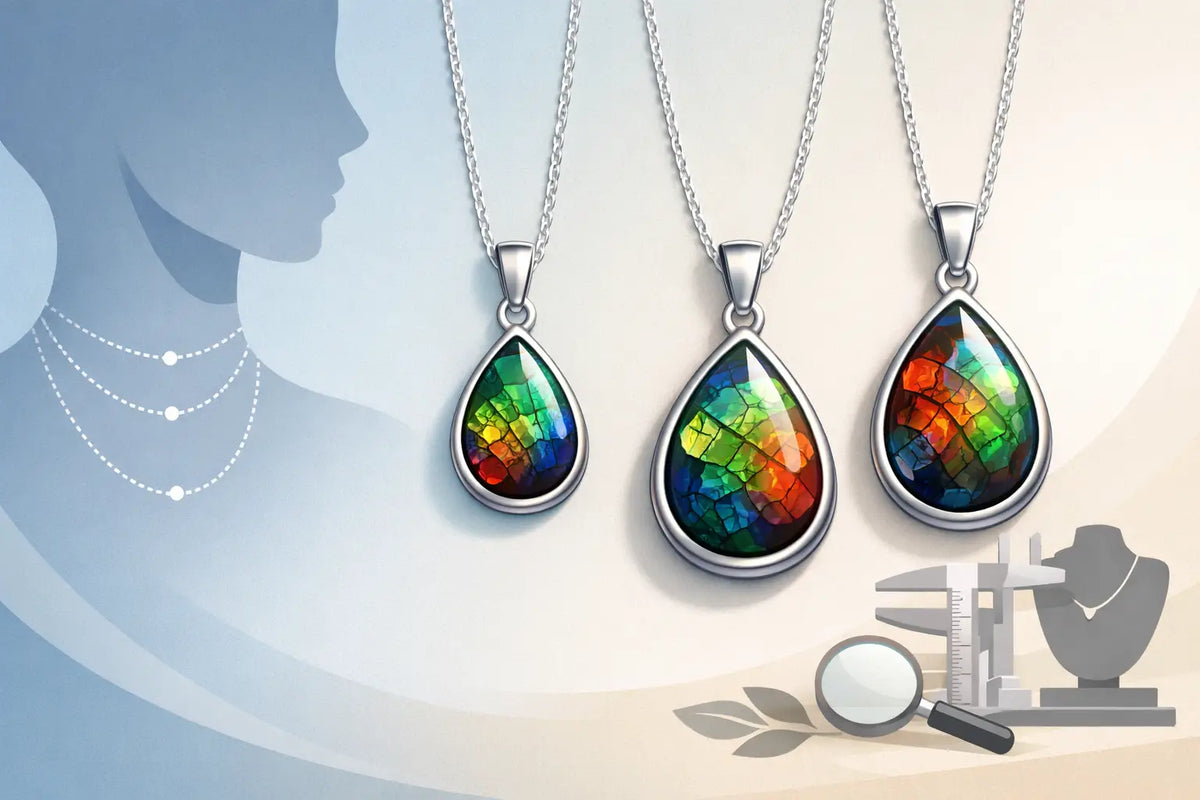 Ammolite Pendant Size Guide for a Perfect Fit