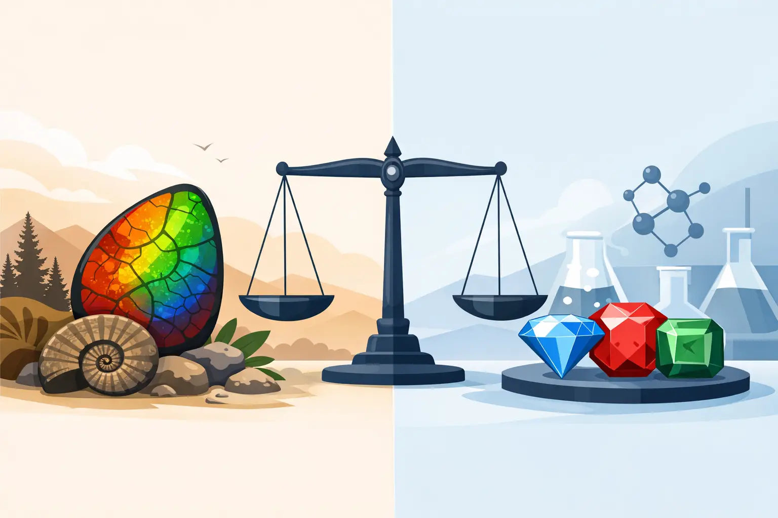 Natural Ammolite Versus Lab Gems: What Matters?