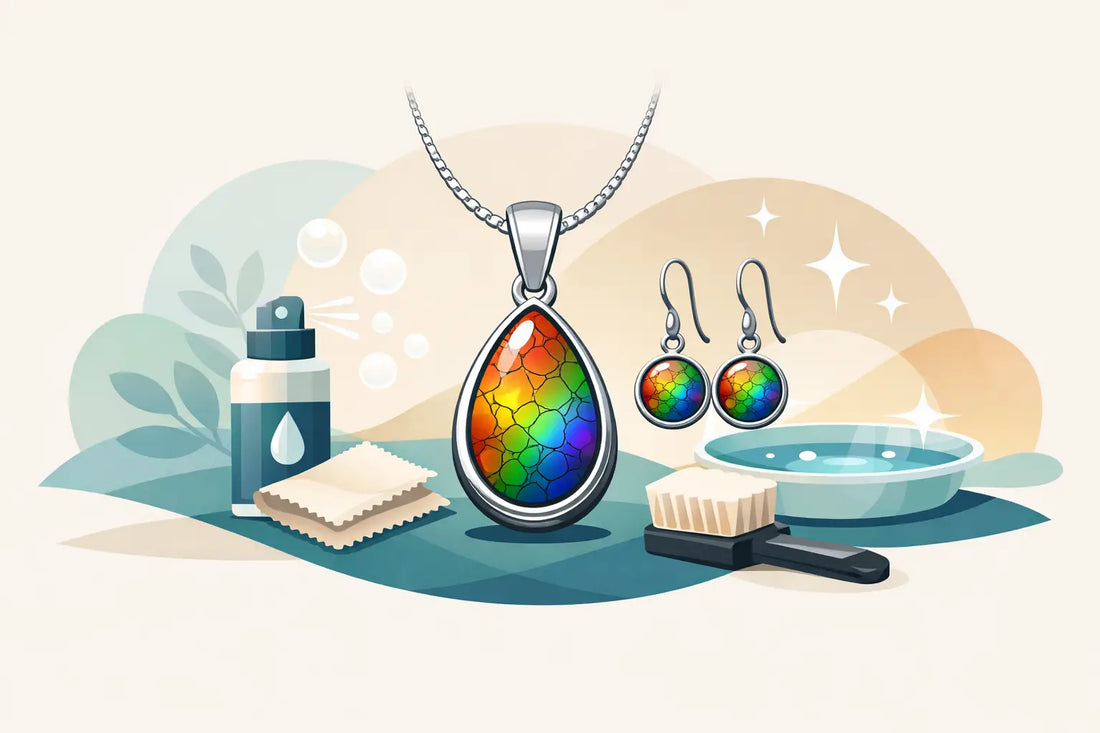 Ammolite Jewelry Care Guide for Brilliant Color