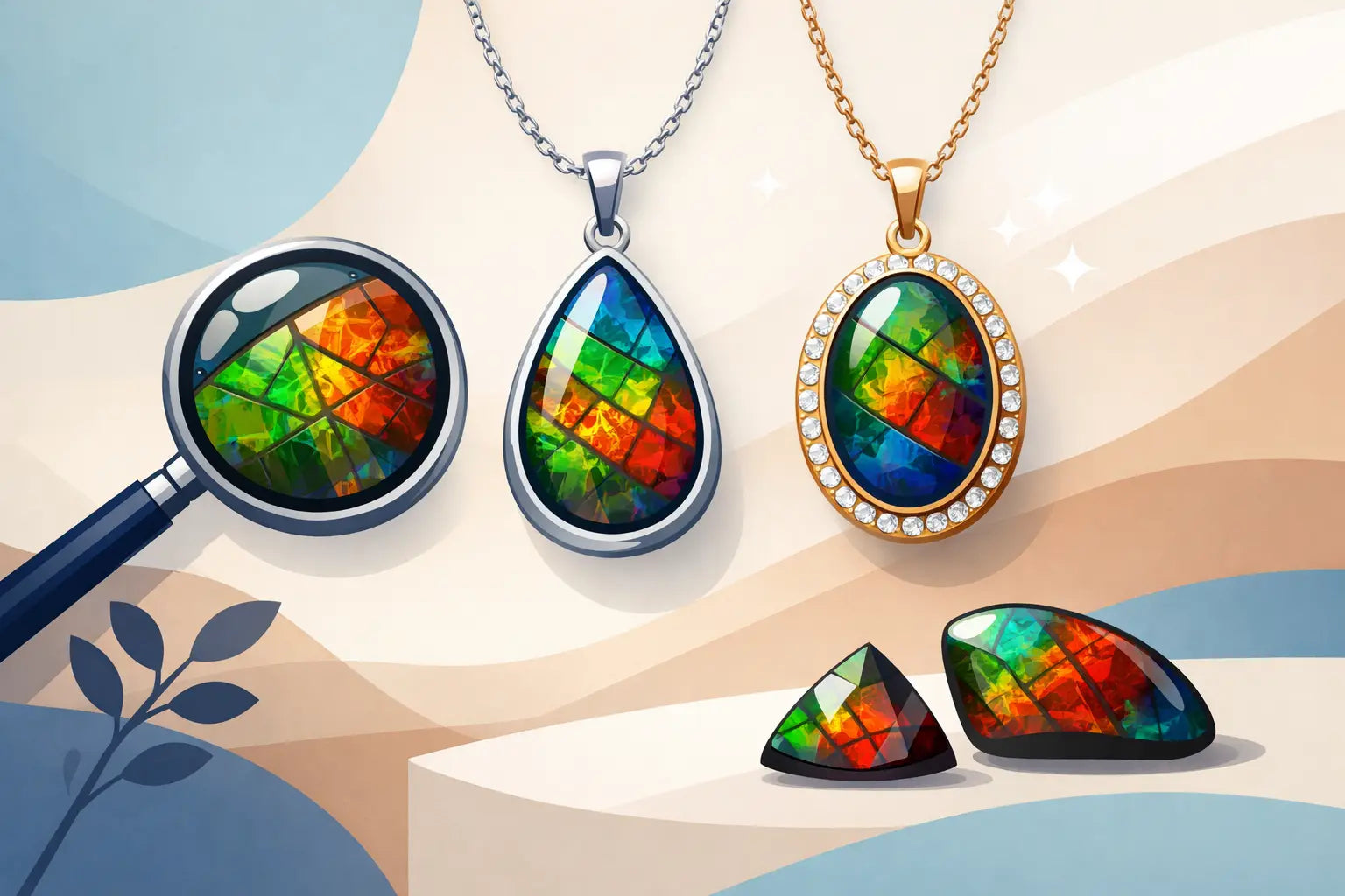 How to Choose Ammolite Pendants That Dazzle