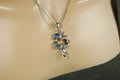 Ammolite Pendant from Alberta – Rare Fossil Gemstone Necklace – Nature-Inspired Jewelry.Perfect Gift idea For Her.MUST see video-011314