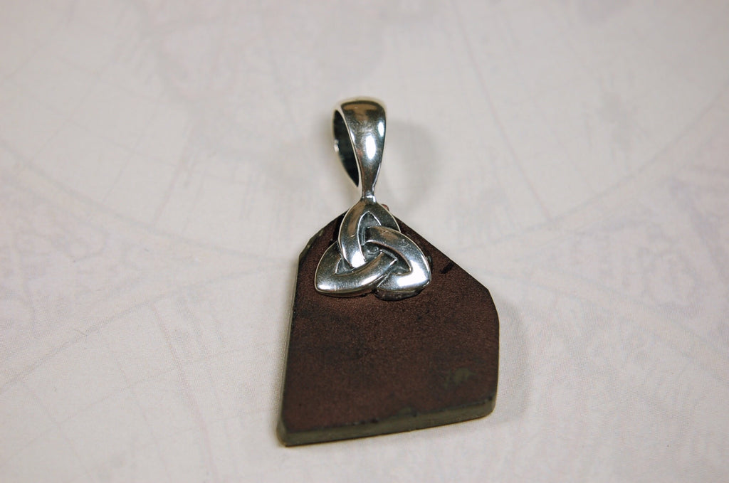 Ammolite Pendant Jewelry.All natural cabochon gemstones with bright rich colors.071814