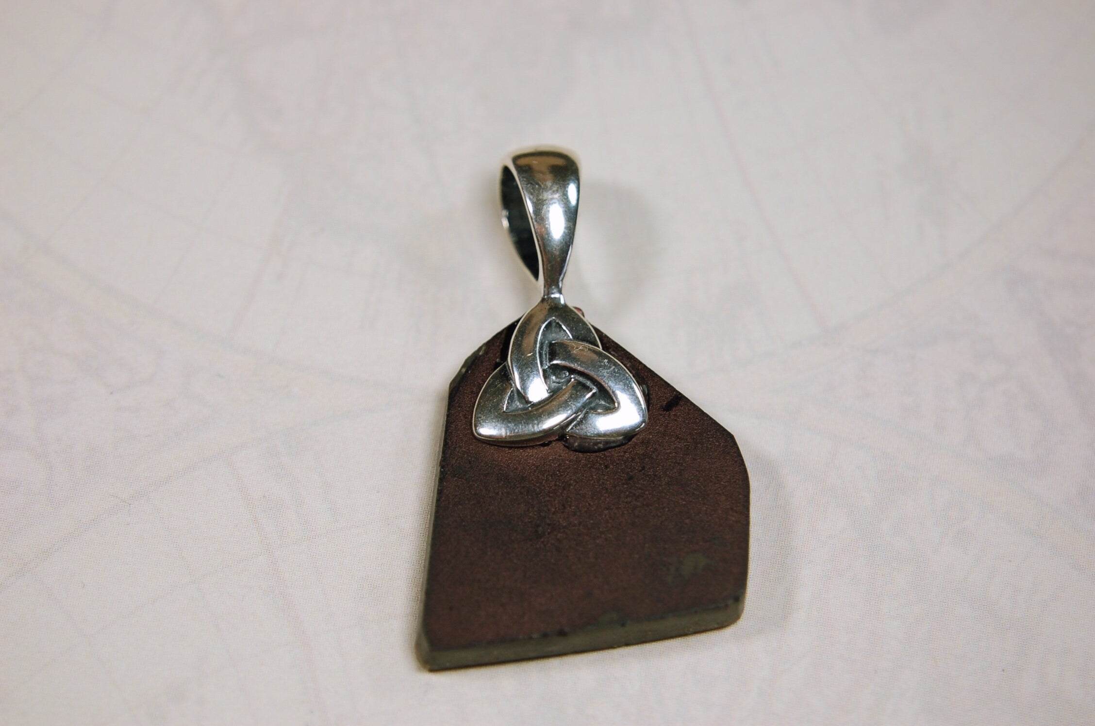 Ammolite Pendant Jewelry.All natural cabochon gemstones with bright rich colors.071814