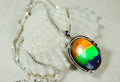 Eye-Catching Ammolite Pendant - Elevate your Look with this Stunning Ammolite Jewelry! Perfect Birthday gift for wife.#100411