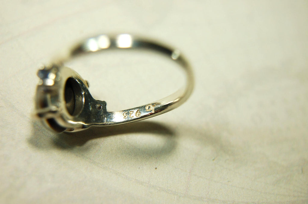 Ammolite Ring with astonishing color changing abilities.Ring Size 7.A memorable ammolite Jewelry gift for wife.021315